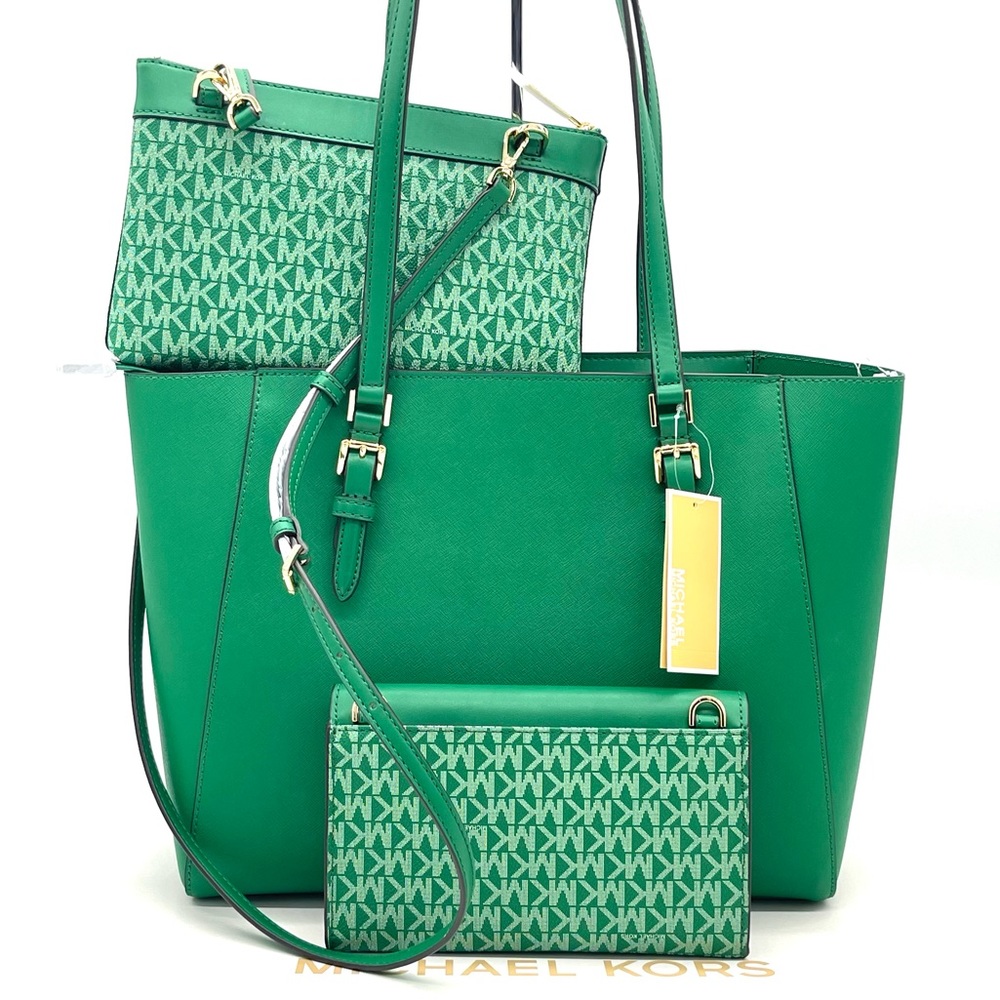 Michael Kors Charlotte Large 3 in 1 Tote Bag - Picture 2 of 16